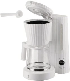 Alessi Filter-koffiezetapparaat Plissé - 1.5 Liter - Grijs - Michele De Lucchi - MDL14 G 8 Alessi Filter-koffiezetapparaat Plissé - 1.5 Liter - Grijs - Michele De Lucchi - MDL14 G -Aanbiedingen Keukenkracht Winkel 0013 MDL14 W 03 1x1 300dpi 1250pxl 1