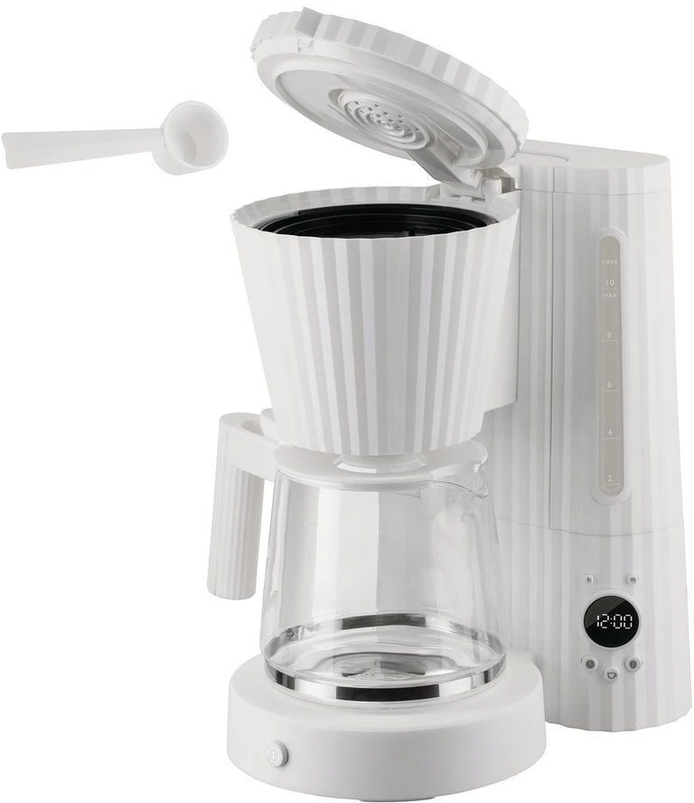 Alessi Filter-koffiezetapparaat Plissé - 1.5 Liter - Grijs - Michele De Lucchi - MDL14 G 4 Alessi Filter-koffiezetapparaat Plissé - 1.5 Liter - Grijs - Michele De Lucchi - MDL14 G - Afbeelding 4