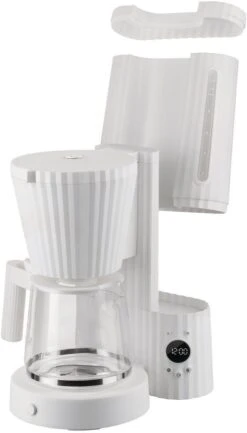 Alessi Filter-koffiezetapparaat Plissé - 1.5 Liter - Grijs - Michele De Lucchi - MDL14 G 7 Alessi Filter-koffiezetapparaat Plissé - 1.5 Liter - Grijs - Michele De Lucchi - MDL14 G -Aanbiedingen Keukenkracht Winkel 0015 MDL14 W 04 1x1 300dpi 1250pxl 1
