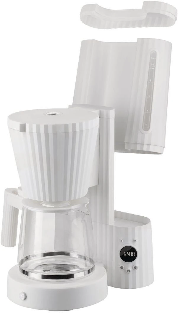 Alessi Filter-koffiezetapparaat Plissé - 1.5 Liter - Grijs - Michele De Lucchi - MDL14 G 3 Alessi Filter-koffiezetapparaat Plissé - 1.5 Liter - Grijs - Michele De Lucchi - MDL14 G - Afbeelding 3