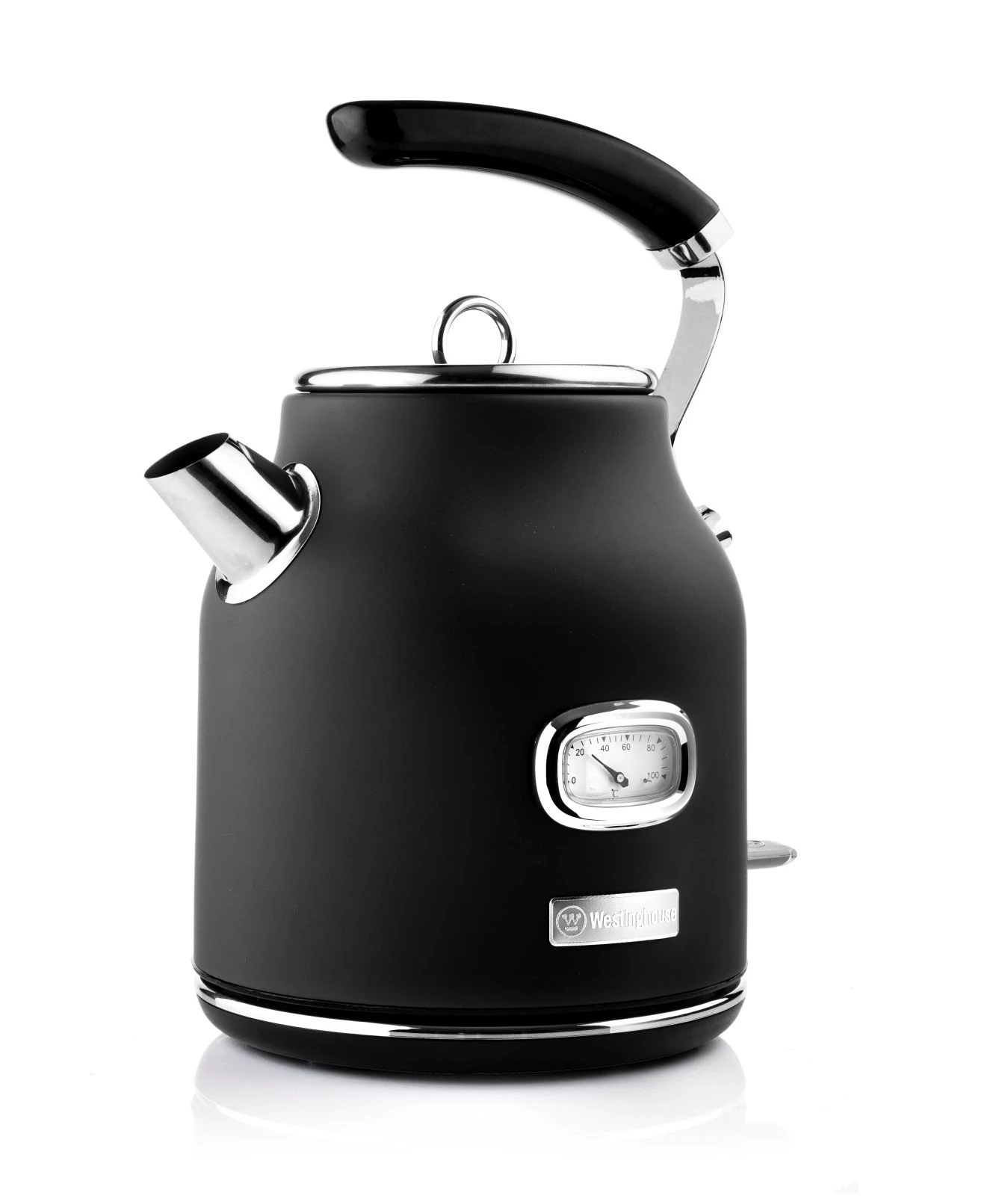Westinghouse Waterkoker Retro Collections - 2200 W - Liquorice Black - 1.7 Liter - WKWKH148BK 1 Westinghouse Waterkoker Retro Collections - 2200 W - Liquorice Black - 1.7 Liter - WKWKH148BK