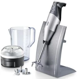 Bamix Staafmixer Set SwissLine - 200 W - Zilver 5 Bamix Staafmixer Set SwissLine - 200 W - Zilver -Aanbiedingen Keukenkracht Winkel 100.021a 1