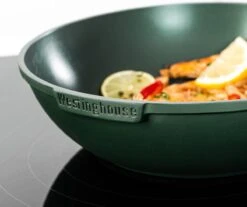 Westinghouse Pannenset Performance (Wokpan + Grillpan) ø 28 Cm - Groen - Inductie En Alle Andere Warmtebronnen -Aanbiedingen Keukenkracht Winkel 1200x1006