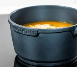 Westinghouse Pannenset Performance (Koekenpan ø 24 En 28 Cm + Steelpan ø 18 Cm) - Blauw - Inductie En Alle Andere Warmtebronnen -Aanbiedingen Keukenkracht Winkel 1200x1040