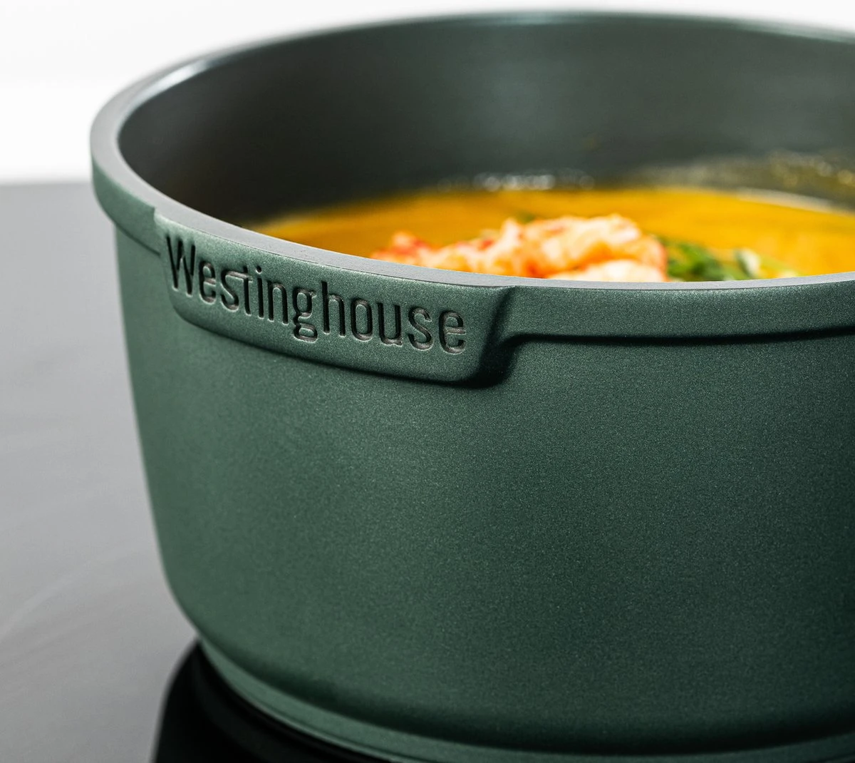 Westinghouse Pannenset Performance (Koekenpan ø 24 En 28 Cm + Steelpan ø 18 Cm) - Groen - Inductie En Alle Andere Warmtebronnen 2 Westinghouse Pannenset Performance (Koekenpan ø 24 En 28 Cm + Steelpan ø 18 Cm) - Groen - Inductie En Alle Andere Warmtebronnen - Afbeelding 2