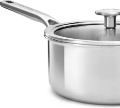 KitchenAid Hapjespan - Multi-Ply RVS - ø 24 Cm / 3.1 Liter -Aanbiedingen Keukenkracht Winkel 1200x1084