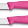 Victorinox Schilmes Swiss Classic - Roze - Gekarteld - 2 Stuks