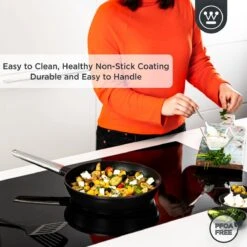 Westinghouse Koekenpannenset Performance - ø 24 En 28 Cm - Zwart - Inductie En Alle Andere Warmtebronnen -Aanbiedingen Keukenkracht Winkel 1200x1200 157