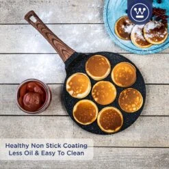 Westinghouse Pannenkoekpannenset Marble Wood - ø 26 En 28 Cm - Inductie En Alle Andere Warmtebronnen -Aanbiedingen Keukenkracht Winkel 1200x1200 90