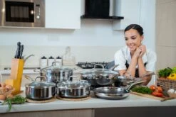 Westinghouse Pannenset Black Signature (Koekenpan ø 20 En 24 Cm + Steelpan ø 20 Cm) - Inductie En Alle Andere Warmtebronnen -Aanbiedingen Keukenkracht Winkel 1200x800 28