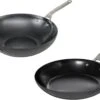 Saveur Selects Pannenset - Carbon Steel (Wokpan ø 35 Cm + Koekenpan ø 30 Cm) - Inductie En Alle Andere Warmtebronnen