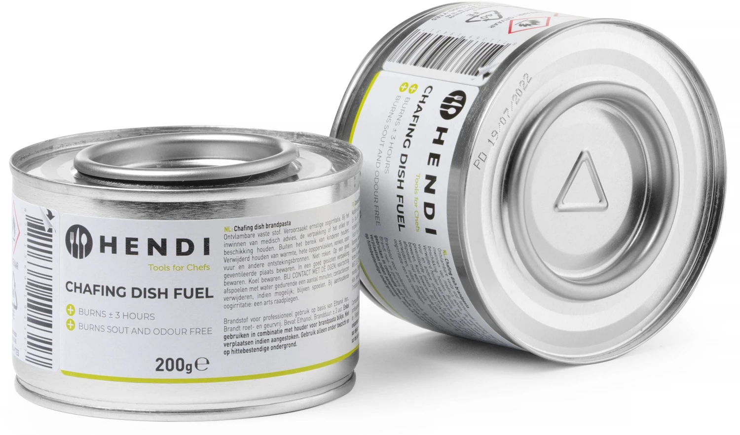 Hendi Brandpasta Voor Chafing Dish - 200 Gram - 12 Stuks 1 Hendi Brandpasta Voor Chafing Dish - 200 Gram - 12 Stuks
