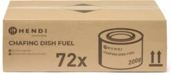 Hendi Brandpasta Voor Chafing Dish - 200 Gram - 72 Stuks -Aanbiedingen Keukenkracht Winkel 194355 OBW 2022 02 IMGP1501