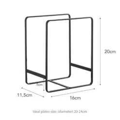 Yamazaki Organiser Tower Zwart -Aanbiedingen Keukenkracht Winkel 2269 dims eu 1000x