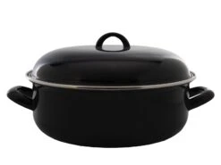 Cooking Emaille Braadpan - ΓΈ 24 Cm / 4 Liter