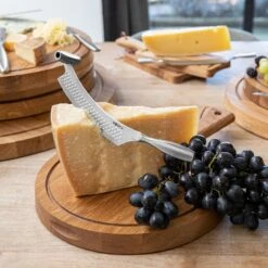 Boska Kaasmes Hollands Monaco+ -Aanbiedingen Keukenkracht Winkel 307106 320091 Hollands Kaasmes Monaco Nr.8 Serveerplank Friends Rond M 2 Pasen 2023