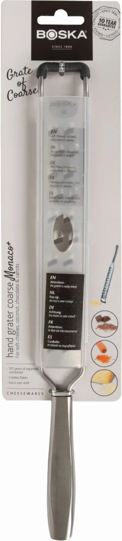 Boska Rasp Grof Monaco+ -Aanbiedingen Keukenkracht Winkel 307110 handgrater coarse monaco