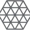 Zone Denmark Pannenonderzetter Triangles - Cool Grey - 16 X 14 Cm