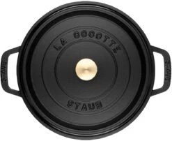Staub Braadpan / Cocotte - Zwart - ø 26 Cm / 5.2 Liter -Aanbiedingen Keukenkracht Winkel 40500 241 0 8 4