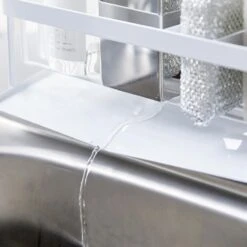 Yamazaki Gootsteenorganiser Tower Wit 10 Yamazaki Gootsteenorganiser Tower Wit -Aanbiedingen Keukenkracht Winkel 5016TOWERSPONGEANDBOTTLEHOLDERWITHDRAINERWH 7 1000x