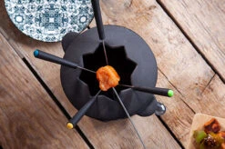 Cosy & Trendy Fondueset Gietijzer Met 6 Vorkjes -Aanbiedingen Keukenkracht Winkel 5411159640583 2