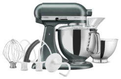 KitchenAid Keukenmachine Artisan - Kantelbare Kop - Juniper - 4.8 Liter - 5KSM175PSEJP -Aanbiedingen Keukenkracht Winkel 5KSM175xJP JUNIPER 230393kpp01 020 srgb
