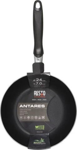 Resto Kitchenware Wokpannenset Antares ø 24 + 26 + 28 Cm - Inductie En Alle Andere Warmtebronnen 8 Resto Kitchenware Wokpannenset Antares ø 24 + 26 + 28 Cm - Inductie En Alle Andere Warmtebronnen -Aanbiedingen Keukenkracht Winkel 614x1200