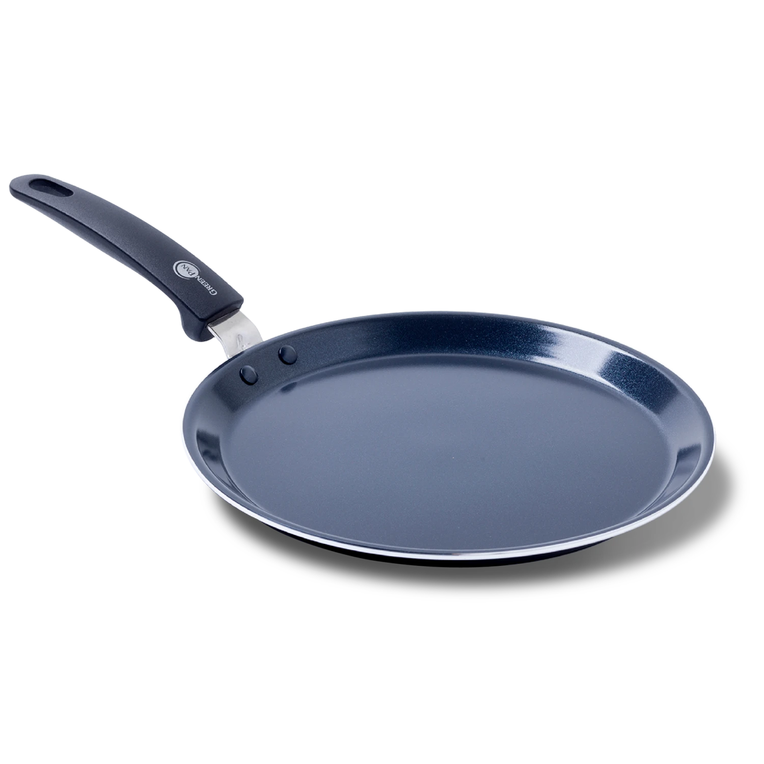 GreenPan Pannenkoekenpan Essentials - Zwart - ø 24 Cm - Keramische Anti-aanbaklaag 1 GreenPan Pannenkoekenpan Essentials - Zwart - ø 24 Cm - Keramische Anti-aanbaklaag