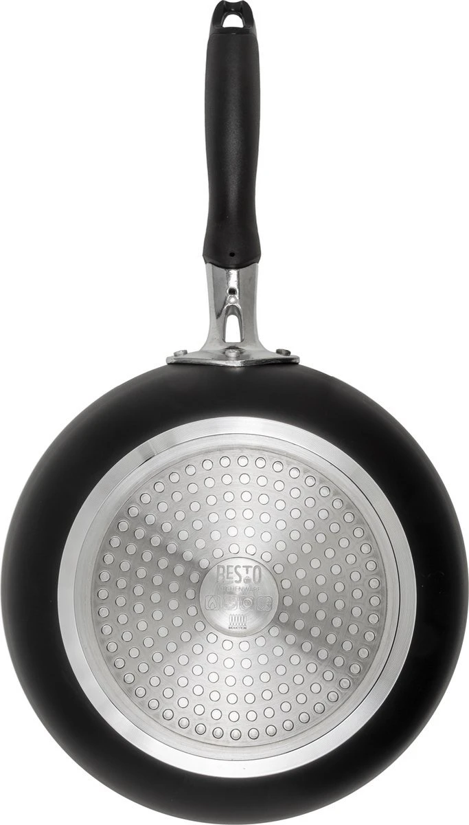 Resto Kitchenware Wokpannenset Antares ø 24 + 26 + 28 Cm - Inductie En Alle Andere Warmtebronnen 3 Resto Kitchenware Wokpannenset Antares ø 24 + 26 + 28 Cm - Inductie En Alle Andere Warmtebronnen - Afbeelding 3