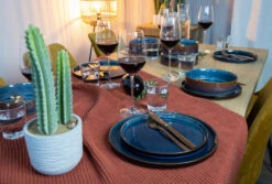 Cosy & Trendy Pizzabord / Onderbord Quintana Blue ø 33 Cm 5 Cosy & Trendy Pizzabord / Onderbord Quintana Blue ø 33 Cm -Aanbiedingen Keukenkracht Winkel 7 quintana 7 5