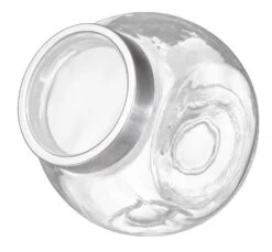 Sareva Voorraadpot / Snoeppot - Glas / RVS Deksel - 2.2 Liter -Aanbiedingen Keukenkracht Winkel 7061118446343 1 1