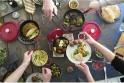 Staub Braadpan / Cocotte - Kersenrood - ø 22 Cm / 2.6 Liter -Aanbiedingen Keukenkracht Winkel 750036246