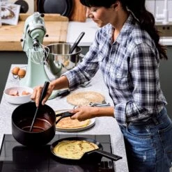 KitchenAid Steelpan Classic Forged - ø 16 Cm / 1.5 Liter - Keramische Anti-aanbaklaag 7 KitchenAid Steelpan Classic Forged - ø 16 Cm / 1.5 Liter - Keramische Anti-aanbaklaag -Aanbiedingen Keukenkracht Winkel 813CAuPQxL. AC SL1500