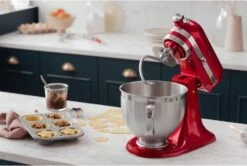 KitchenAid Keukenmachine Artisan - Kantelbare Kop - Appelrood - 4.8 Liter - 5KSM175PSEAC -Aanbiedingen Keukenkracht Winkel 8597015012305B15D 2 1