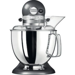 KitchenAid Keukenmachine Artisan - Kantelbare Kop - Tingrijs - 4.8 Liter - 5KSM175PSEMS -Aanbiedingen Keukenkracht Winkel 8597015014005B15D 2