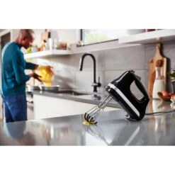 KitchenAid Handmixer - 6 Standen - Onyx Zwart - 5KHM6118EOB -Aanbiedingen Keukenkracht Winkel 859711634760 1