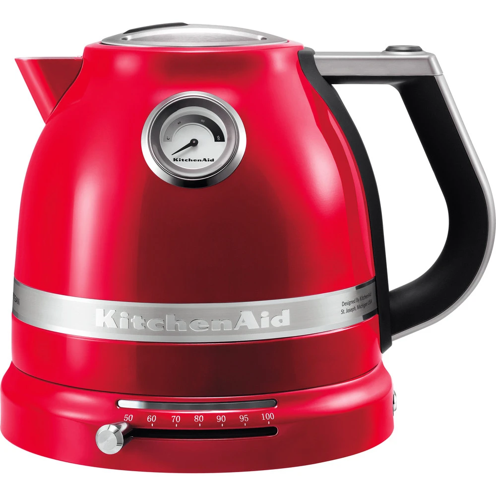 KitchenAid Waterkoker Artisan - Temperatuurregeling - Keizerrood - 1.5 Liter - 5KEK1522EER 1 KitchenAid Waterkoker Artisan - Temperatuurregeling - Keizerrood - 1.5 Liter - 5KEK1522EER