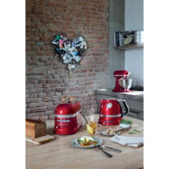 KitchenAid Waterkoker Artisan - Temperatuurregeling - Appelrood - 1.5 Liter - 5KEK1522ECA -Aanbiedingen Keukenkracht Winkel 8597800012305B15D 1