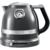 KitchenAid Waterkoker Artisan - Temperatuurregeling - Tingrijs - 1.5 Liter - 5KEK1522EMS