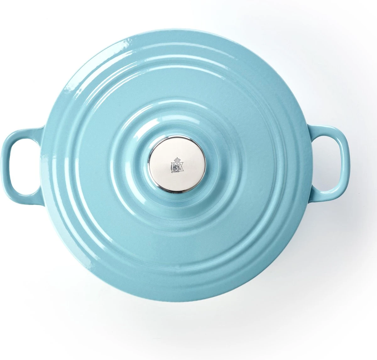 BK Braadpan Bourgogne - Aqua Blue - ø 24 Cm / 4.2 Liter 4 BK Braadpan Bourgogne - Aqua Blue - ø 24 Cm / 4.2 Liter - Afbeelding 4