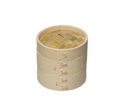 Sareva Stoommandje - Bamboe - 2-laags - ø 15 Cm -Aanbiedingen Keukenkracht Winkel 8720364451059 1
