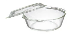 Sareva Ovenschaal Met Deksel - Hittebestendig Glas - ø 21.5 Cm / 2 Liter -Aanbiedingen Keukenkracht Winkel 8720364451905 1