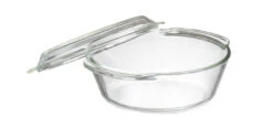 Sareva Ovenschaal Met Deksel- Hittebestendig Glas - ø 19.5 Cm / 1.5 Liter -Aanbiedingen Keukenkracht Winkel 8720364451912 1