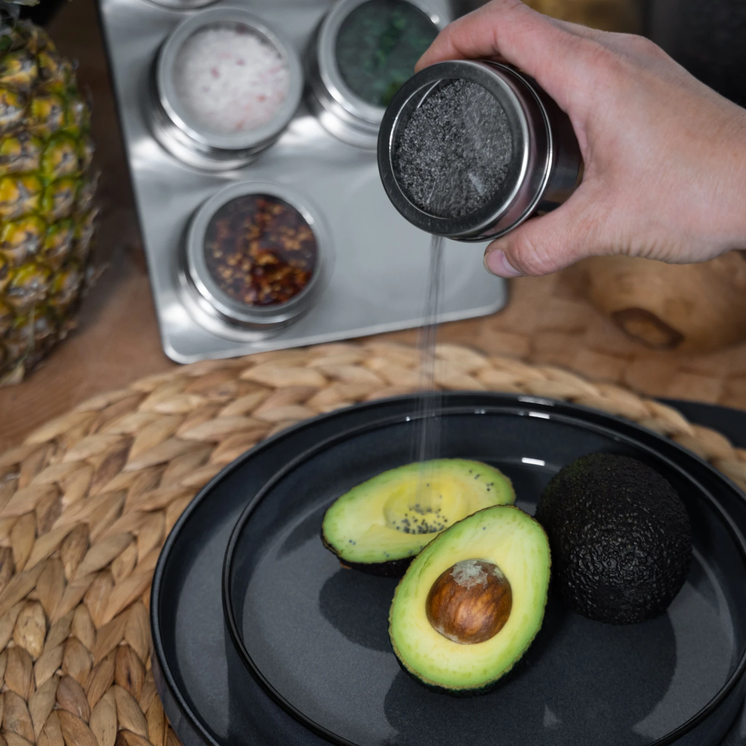 Blackwell Kruidenpotjes Magnetisch - Inclusief 6 Potjes - RVS 4 Blackwell Kruidenpotjes Magnetisch - Inclusief 6 Potjes - RVS - Afbeelding 4