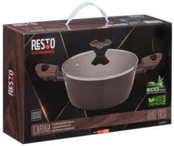 Resto Kitchenware Kookpan Carina - ø 20 Cm / 2 Liter - Standaard Anti-aanbaklaag -Aanbiedingen Keukenkracht Winkel 93018.4260403578612.ver03