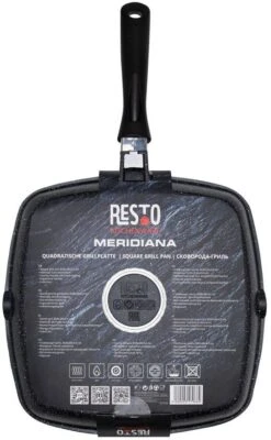 Resto Kitchenware Grillpan Meridiana - 28 X 28 Cm - Standaard Anti-aanbaklaag -Aanbiedingen Keukenkracht Winkel 93406.4260403579664.ver04