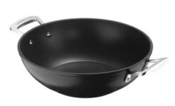 Le Creuset Wokpan Les Forgées TNS - ø 32 Cm / 6 Liter - Standaard Anti-aanbaklaag