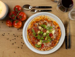 Jay Hill Pizzaborden Speckle White - ø 32 Cm - 4 Stuks -Aanbiedingen Keukenkracht Winkel AR7A5892