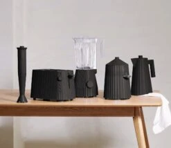 Alessi Staafmixer Set Plissé - Zwart - Michele De Lucchi - MDL10S B -Aanbiedingen Keukenkracht Winkel Alessi Plisse MDL06 07 08 09 10 B A4 3500pxl 7