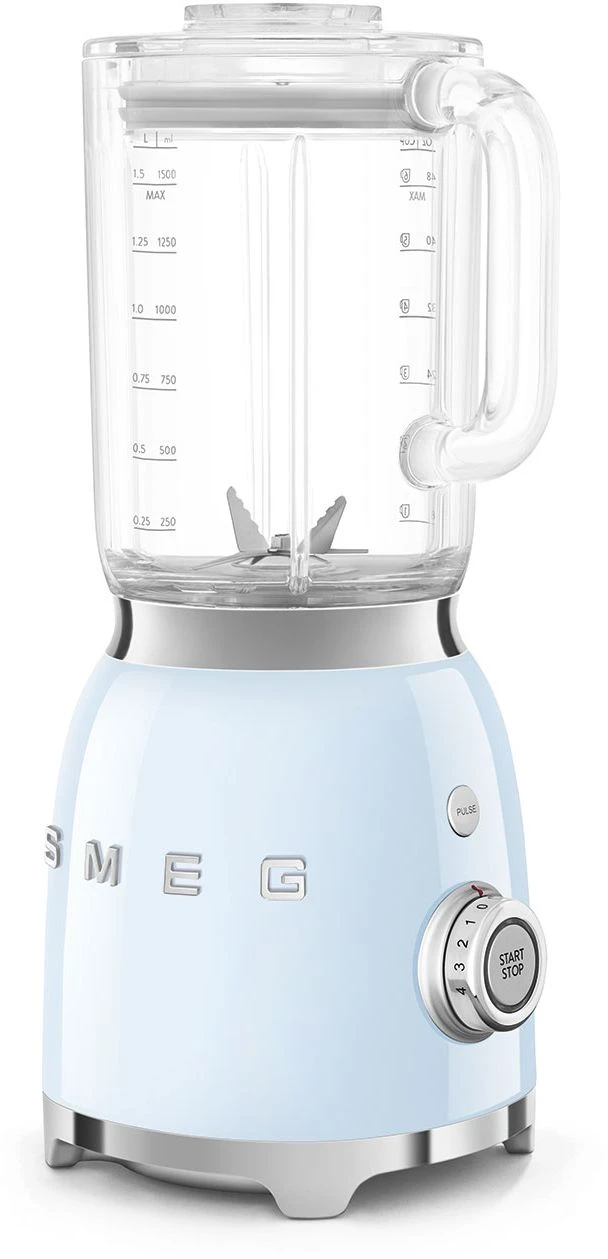 SMEG Blender - 800 W - Pastelblauw- 1.5 Liter - BLF03PBEU 5 SMEG Blender - 800 W - Pastelblauw- 1.5 Liter - BLF03PBEU - Afbeelding 5